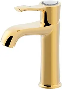 Смеситель для раковины SMARTsant Винтаж золото SM263506GL, 1