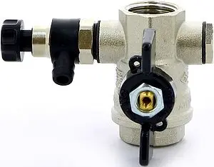 Кран шаровый ¾&quot;в x ¾&quot;в Bugatti Oregon 03320013, 5