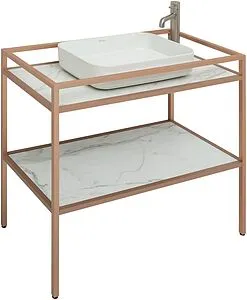 Консоль напольная Allen Brau Liberty 90 медь браш 1.33004.60+, 5