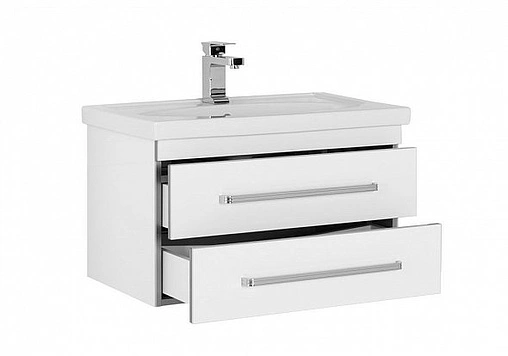 Тумба под умывальник подвесная Aquanet Сиена 70 белый 00186361