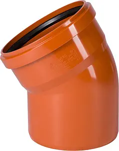 Отвод наружный D=200мм Угол 30° Ostendorf KGB 223210 Отвод наружный D=200мм Угол 30° Ostendorf KGB 223210, 1