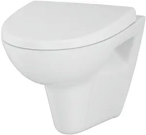 Унитаз подвесной безободковый Cersanit Parva Clean On белый S-MZ-PARVA-COn-DL-w Унитаз подвесной безободковый Cersanit Parva Clean On белый S-MZ-PARVA-COn-DL-w, 1