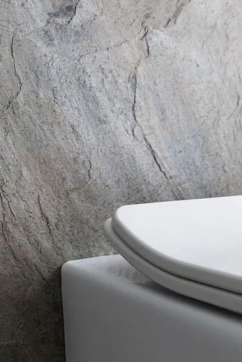 Унитаз подвесной безободковый с функцией биде и встроенным смесителем Allen Brau Liberty белый 4.33009.20