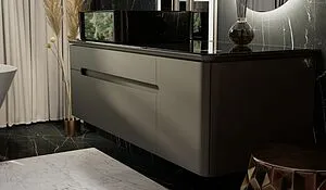 Тумба под умывальник подвесная Jorno Shine 120 с МФУ антрацит Shi.01.120-M/P/A Тумба под умывальник подвесная Jorno Shine 120 с МФУ антрацит Shi.01.120-M/P/A, 5