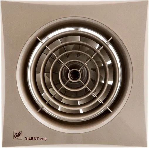 Вентилятор вытяжной Soler &amp; Palau SILENT-200 CZ CHAMPAGNE