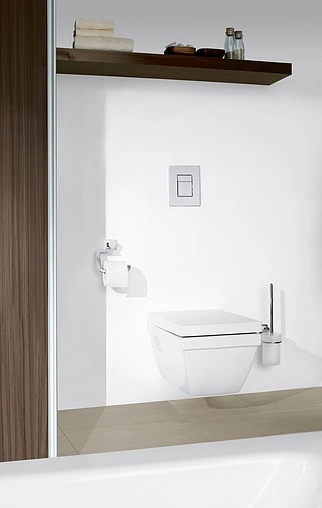 Инсталляция для подвесного унитаза Set 3 в 1 Grohe Rapid SL 38772001 с кнопкой хром глянцевый