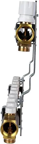 Группа коллекторная без расходомеров 10 отводов 1&quot;в/в x ¾&quot;ек Luxor CD 468/10 15552710