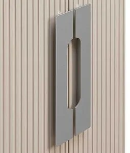 Шкаф-пенал подвесной Aquaton Ар-Деко 40 кашемир 1A284703DD6E0, 3