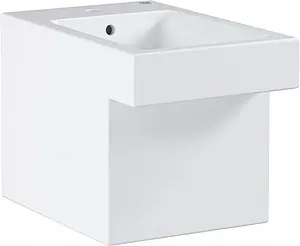 Биде напольное Grohe Cube Ceramic белый 3948700H Биде напольное Grohe Cube Ceramic белый 3948700H, 1