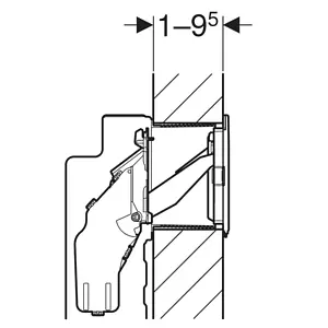 Крышка с контейнером для гигиенических таблеток Geberit DuoFresh 115.610.00.1 Крышка с контейнером для гигиенических таблеток Geberit DuoFresh 115.610.00.1, 3