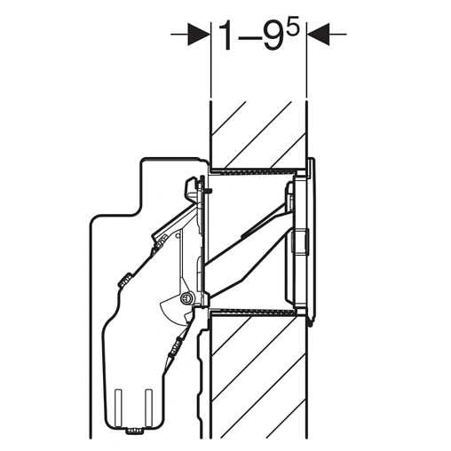 Крышка с контейнером для гигиенических таблеток Geberit DuoFresh 115.610.00.1 Крышка с контейнером для гигиенических таблеток Geberit DuoFresh 115.610.00.1
