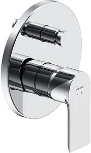 Смеситель для ванны скрытого монтажа Damixa Apollo хром 477100000, 1