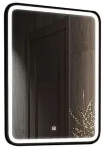 Зеркало с подсветкой Continent Enjoy Black Led 60 чёрный ЗЛП1100, 1