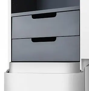 Шкаф-пенал подвесной Am.Pm Sensation 40 R белый M30CHR0406WG Шкаф-пенал подвесной Am.Pm Sensation 40 R белый M30CHR0406WG, 5