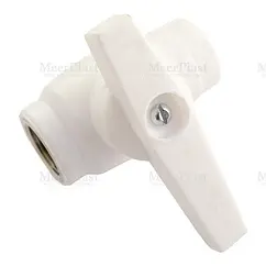 Кран шаровый с переходом на пп трубу 20мм x ½&quot;в Meerplast 16.03.КШ2012