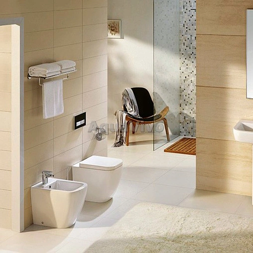 Унитаз приставной BelBagno Alpina белый BB10100CB Унитаз приставной BelBagno Alpina белый BB10100CB