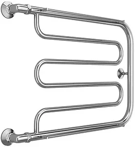 Полотенцесушитель водяной Terminus Фокстрот 1&quot; БШ 500х700 полированная сталь 4620768881077, 1