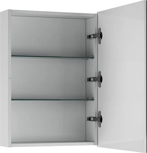 Шкаф-зеркало Домино Хеппи 50 белый DI44191HZ