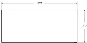 Консоль с умывальником подвесная Cezares Cadro 100 чёрный CADRO-100/46/58-2C-SO-MET-ST+CADRO-100-MENS-NERO+CADRO-100-MENS-NERO Консоль с умывальником подвесная Cezares Cadro 100 чёрный CADRO-100/46/58-2C-SO-MET-ST+CADRO-100-MENS-NERO+CADRO-100-MENS-NERO, 4