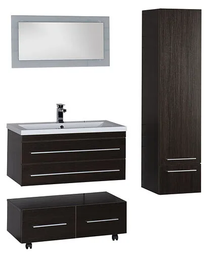 Шкаф-пенал подвесной Aquanet Нота 40 R венге 00159112 Шкаф-пенал подвесной Aquanet Нота 40 R венге 00159112