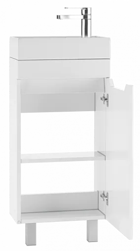 Тумба-умывальник напольный Айсберг Мечта 40 белый DM2307T+4607152362107