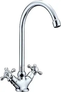 Смеситель для кухни SMARTsant Классик нью R-изливом хром SM180007AA, 1