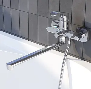 Смеситель для ванны с длинным изливом IDDIS Joker хром JOKSB00i10WA Смеситель для ванны с длинным изливом IDDIS Joker хром JOKSB00i10WA, 3