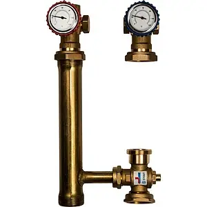 Насосный модуль для твердотопливных котлов 1&quot;в х 1½&quot;н Stout SDG-0014-002501 без насоса, 5