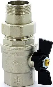 Кран шаровый с американкой 1¼&quot;в x 1¼&quot;н Bugatti Oregon 03220042, 4