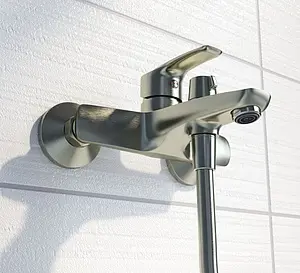 Смеситель для ванны IDDIS Ray сатин RAYBN02i02 Смеситель для ванны IDDIS Ray сатин RAYBN02i02, 4