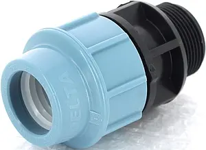 Муфта компрессионная переходная 32мм x 1¼"н Unidelta 1003032005 Муфта компрессионная переходная 32мм x 1¼"н Unidelta 1003032005, 5