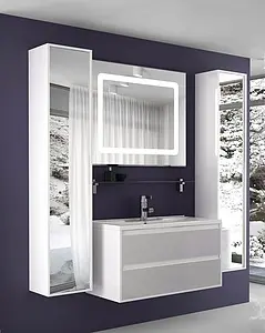 Тумба-умывальник подвесная Aquaton Римини 100 белый 1A2328K3RN010, 3