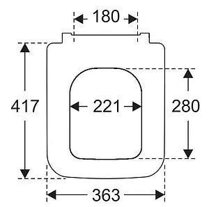 Крышка-сиденье для унитаза с микролифтом Villeroy&Boch Finion белый 9M88S1R1, 2