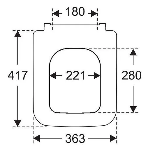 Крышка-сиденье для унитаза с микролифтом Villeroy&amp;Boch Finion белый 9M88S1R1