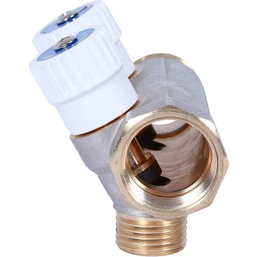 Коллектор регулирующий проходной 2 отвода ¾&quot;в/н x ½&quot;н Stout SMB 6852 341202