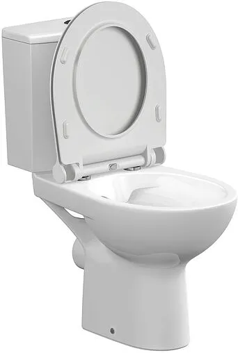 Унитаз-компакт безободковый Cersanit Nature Clean On 011 3/5 DPL EO slim белый 65410 Унитаз-компакт безободковый Cersanit Nature Clean On 011 3/5 DPL EO slim белый 65410