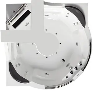 Ванна акриловая с гидромассажем Gemy 170x170 G9070 O Ванна акриловая с гидромассажем Gemy 170x170 G9070 O, 3