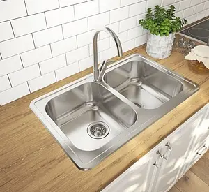 Мойка кухонная IDDIS Strit 78 сатин STR78S2i77 Мойка кухонная IDDIS Strit 78 сатин STR78S2i77, 3