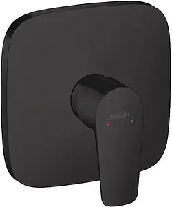 Смеситель для душа скрытого монтажа Hansgrohe Talis E чёрный матовый 71765670, 1