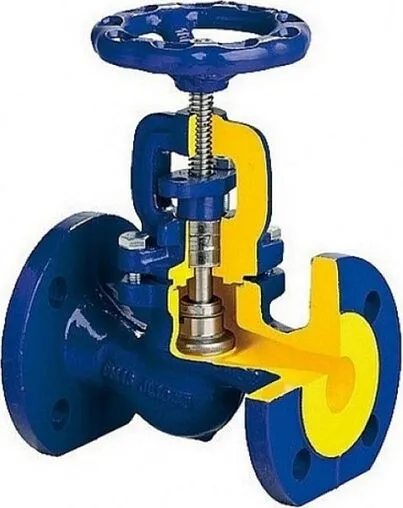 Вентиль запорно-регулирующий фланцевый Ду15 Ру16 Zetkama 215A015C00