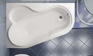 Ванна акриловая Vagnerplast Selena 147x100 L VPBA141SEL3LE-04, 3