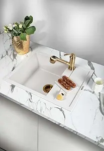 Мойка кухонная Omoikiri Sumi 65-SA бежевый 4993672, 4