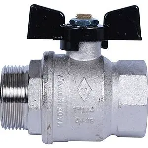 Кран шаровый 1¼"в x 1¼"н Bugatti New Jersey 09170007, 4