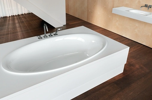 Ванна стальная Bette Eve Oval 180x100 anti-slip Sense+easy-clean белый 6043-000 PLUS AS