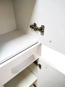 Шкаф-пенал напольный Comforty Модена 35 белый 00003121361CF Шкаф-пенал напольный Comforty Модена 35 белый 00003121361CF, 4