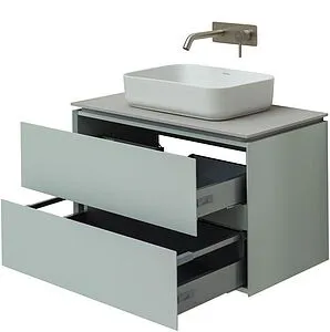 Тумба-умывальник подвесная Allen Brau Infinity 85 папирус 1.21001.PWM+, 5