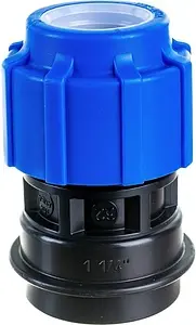 Муфта компрессионная переходная 32мм x 1¼&quot;в ТПК-Аква 52003214, 3