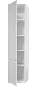 Шкаф-пенал подвесной Roca Laks 37 L белый глянец ZRU9302801 Шкаф-пенал подвесной Roca Laks 37 L белый глянец ZRU9302801, 1