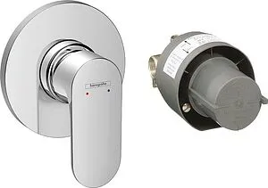 Смеситель для душа скрытого монтажа Hansgrohe Rebris S хром 72648000, 1