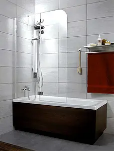 Шторка на ванну 1000мм прозрачное стекло Radaway Torrenta PND PND 100 L 201202-101NL, 1